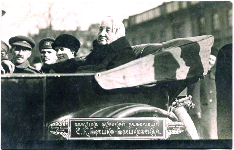 Триумф Брешко-Брешковской, 1917 год