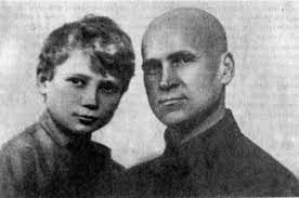 Лева Федотов с отцом